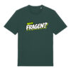 gerissen-wie-ein-lamm-schriftzug-fragen__stanley-stella-creator-2-0__glazed-green__front-main „Noch Fragen?“-Shirt | unisex, bio, OEKOTEX-100, diverse Farben | 🛜 GERISSEN WIE EIN LAMM