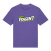 gerissen-wie-ein-lamm-schriftzug-fragen__stanley-stella-creator-2-0__purple-love__front-main „Noch Fragen?“-Shirt | unisex, bio, OEKOTEX-100, diverse Farben | 🛜 GERISSEN WIE EIN LAMM