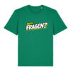 gerissen-wie-ein-lamm-schriftzug-fragen__stanley-stella-creator-2-0__verdant-green__front-main „Noch Fragen?“-Shirt | unisex, bio, OEKOTEX-100, diverse Farben | 🛜 GERISSEN WIE EIN LAMM