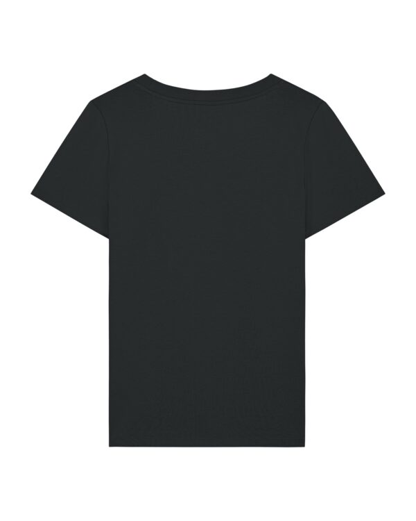 Logo-Shirt (orangefarbener Print) | Damen, bio, OEKOTEX-100, verschiedene Farben | 🛜 IRMIMI