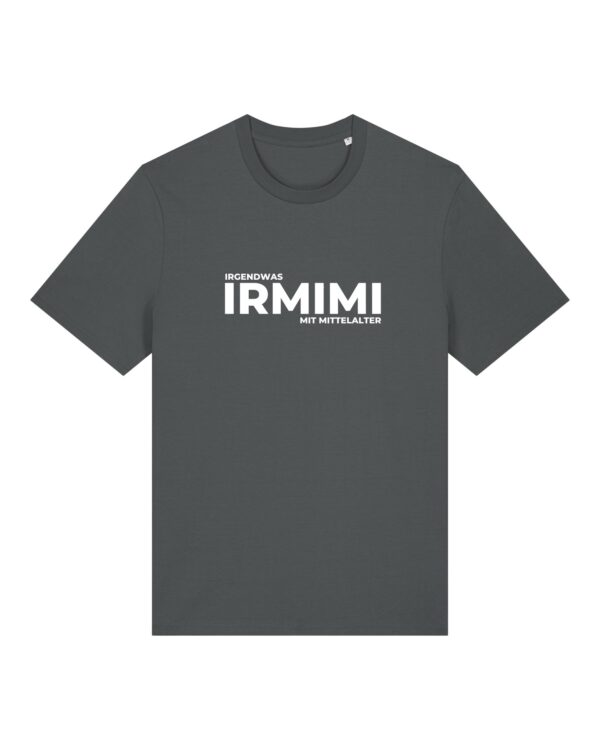 Logo-Shirt (weiß) | unisex, bio, OEKOTEX-100, verschiedene Farben | 🛜 IRMIMI