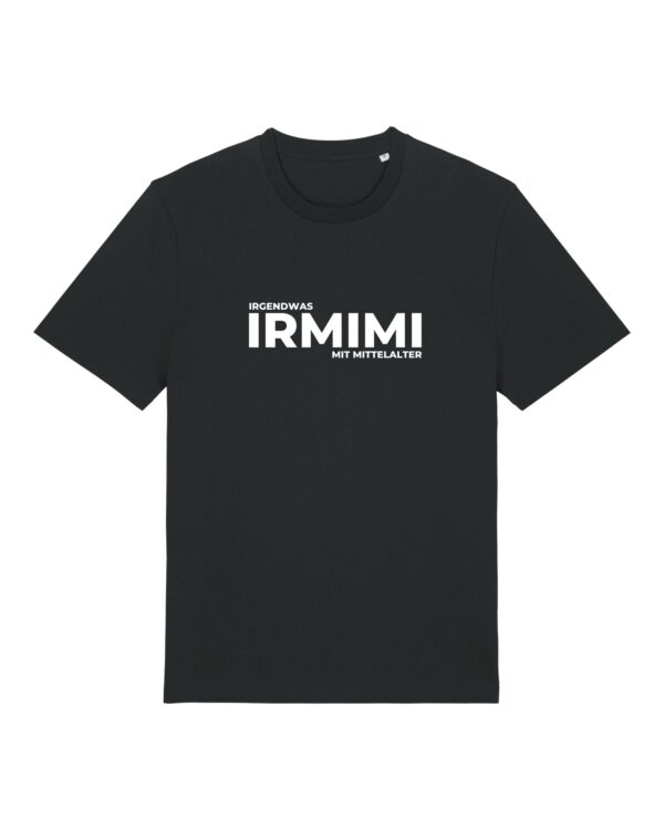 Logo-Shirt (weiß) | unisex, bio, OEKOTEX-100, verschiedene Farben | 🛜 IRMIMI