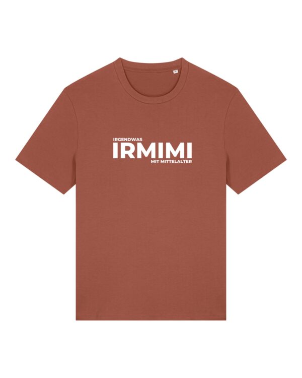 Logo-Shirt (weiß) | unisex, bio, OEKOTEX-100, verschiedene Farben | 🛜 IRMIMI